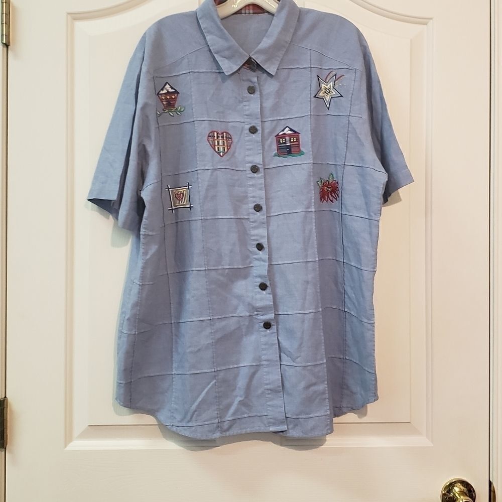 Koret City Blues Top - Picture 2 of 5